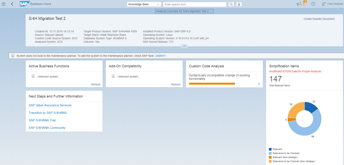 S4HANA Migrationscockpit S4HANA Migrationscockpit